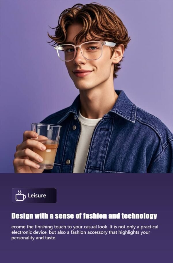 Anti blue light bluetooth audio glasses - Image 5