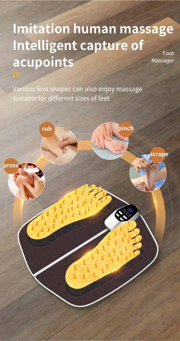 Portable EMS pulse foot massager - Image 8