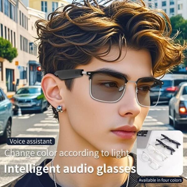 Intelligent bluetooth sunglassess color-changing - Image 4
