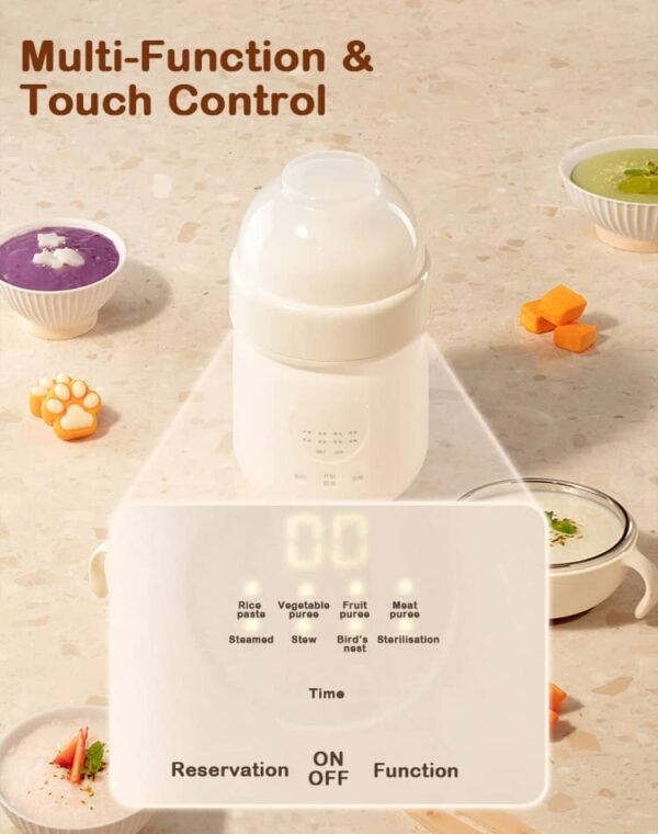 Portable baby food processor made of 316 stainless steel - Image 2