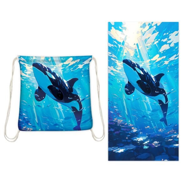 Beach Towel Backpack - Image 3