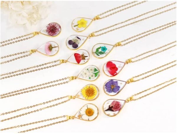 Birth Month Flower Necklace