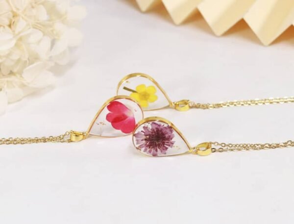 Birth Month Flower Necklace - Image 3