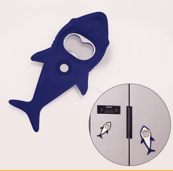 Creative Shark Shape Bottle Opener - Image 2