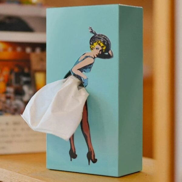 Creative Lady Skirt Tissue Box - Image 4