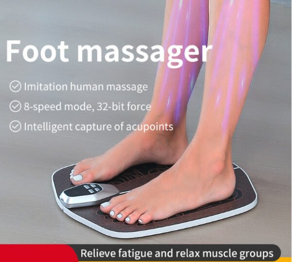 Portable EMS pulse foot massager