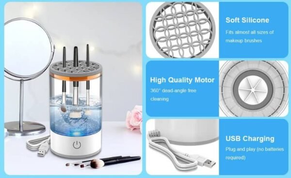Automatic Makeup Brush Cleaner - Image 2