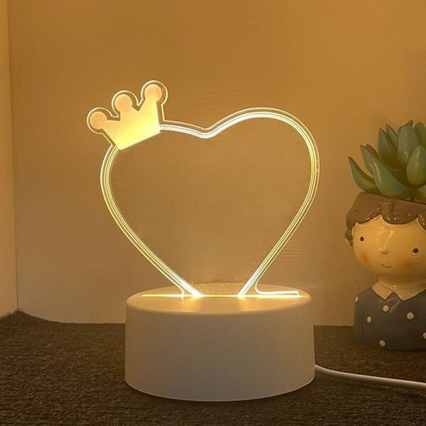 Acrylic Message Board Night Light - Image 3