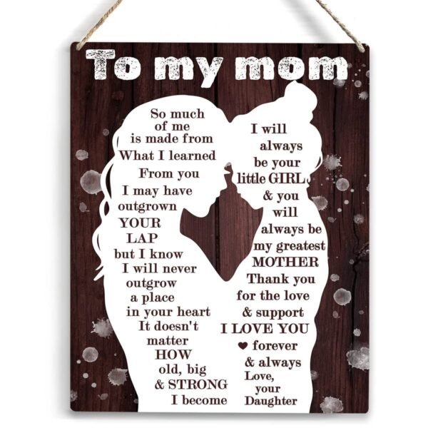 Mother's Day Gifts Wooden Decor Wall Art