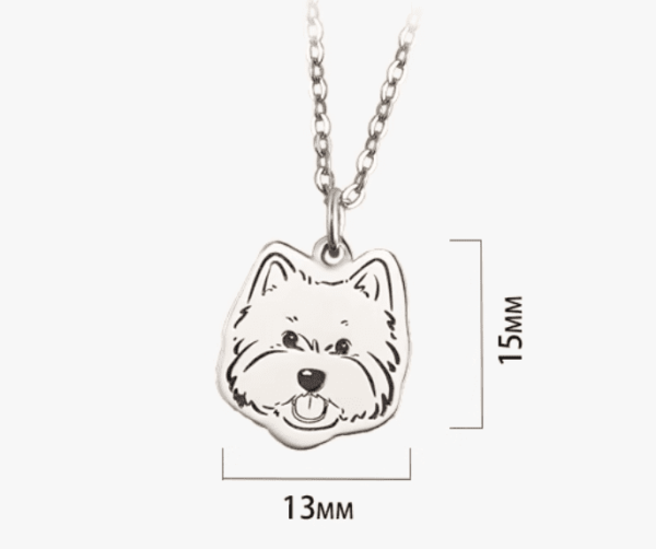 Pet Photo Custom Jewerly Necklace Bracelet and Earrings - Image 7