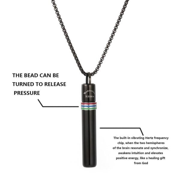 528Hz Meditation Pratice Whistle Breathing Necklace - Image 5