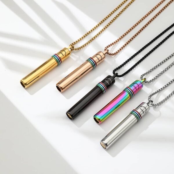 528Hz Meditation Pratice Whistle Breathing Necklace - Image 2