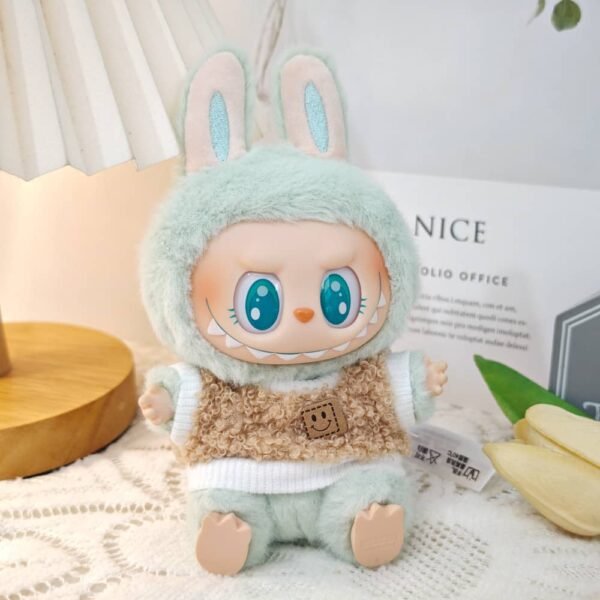 Clothes & accessories for labubu vinyl face plush toy - Image 3