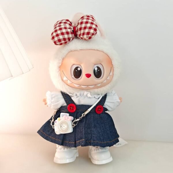 Labubu clothes for coca-cola labubu vinyl face plush toy - Image 2