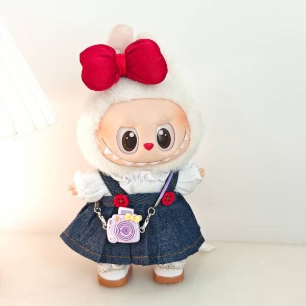 Labubu clothes for coca-cola labubu vinyl face plush toy - Image 3