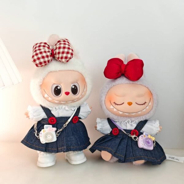 Labubu clothes for coca-cola labubu vinyl face plush toy