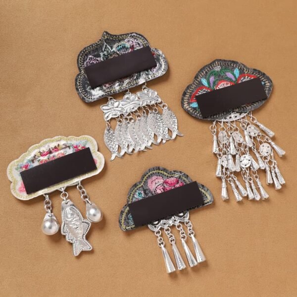 China Travel Culture Souvenirs Guizhou Miao Embroidery Fridge Magnet - Image 2