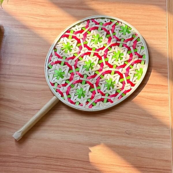 China Travel Culture Souvenirs Vintage Bamboo-woven Fan