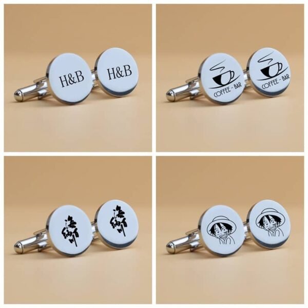 Personalized engraving cufflinks unique gifts - Image 5