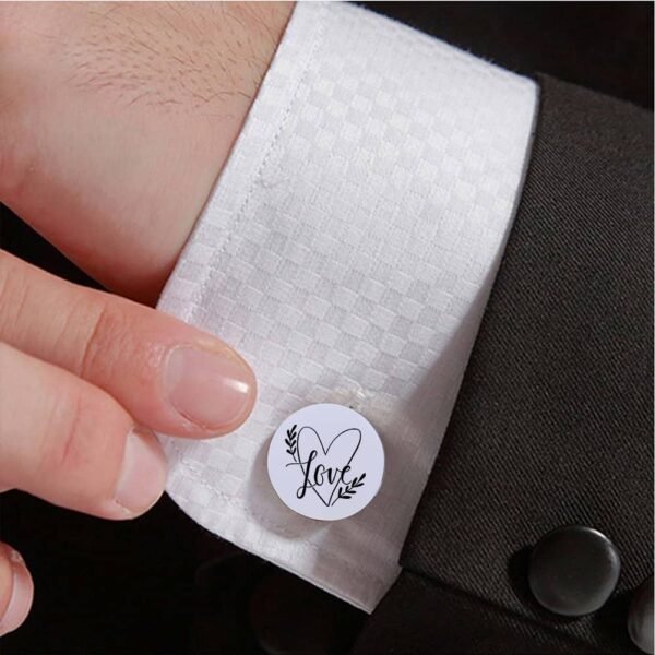 Personalized engraving cufflinks unique gifts - Image 7