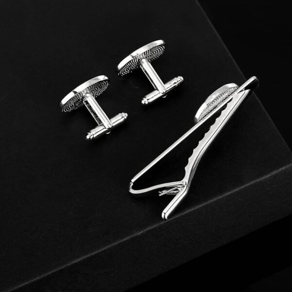 Fun Batman Design Cufflinks & Tie Clip Set - Image 3