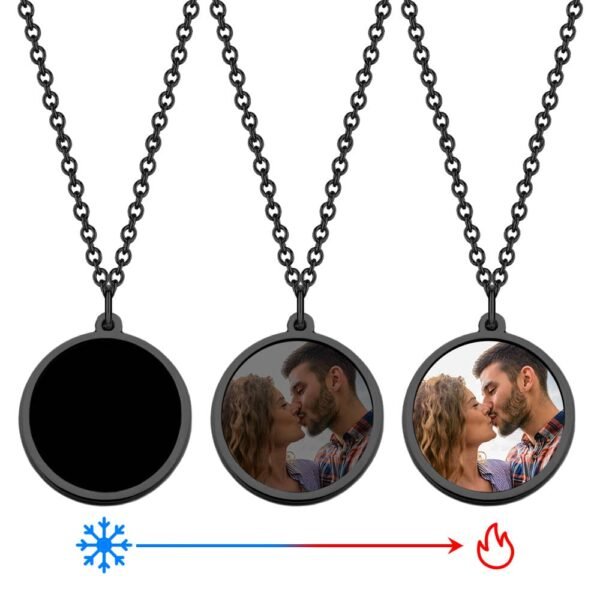 Personalized picture necklace temperature sensing imaging - Image 2