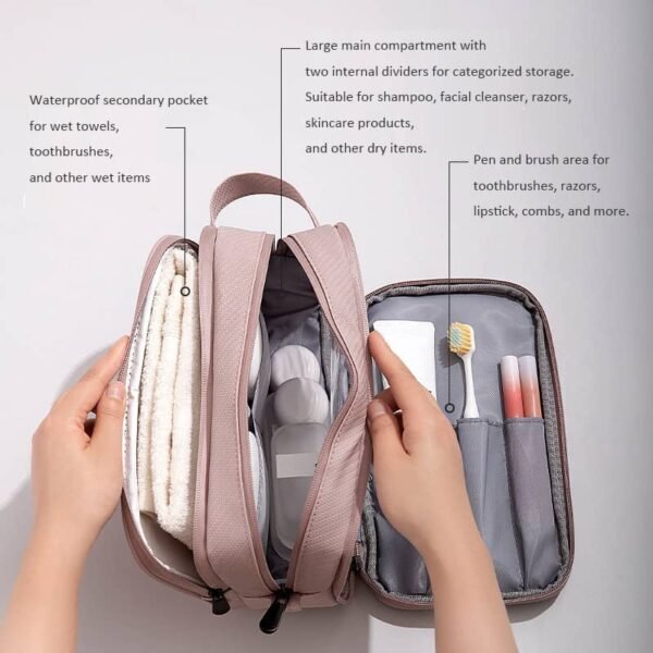 Waterproof vanity bag for travel - Image 4