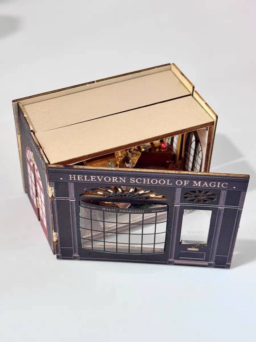 3D Model Wooden Miniature House Building Kit, Unique Handmade Gifts for Birthday - Image 2