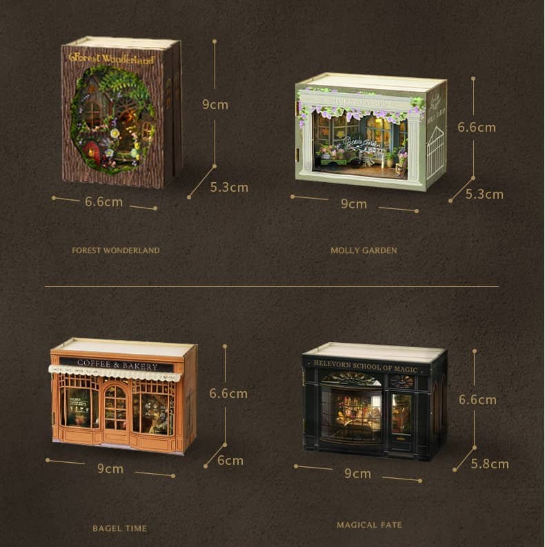 3D Model Wooden Miniature House Building Kit, Unique Handmade Gifts for Birthday - Image 7