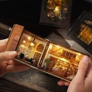3D Model Wooden Miniature House Building Kit, Unique Handmade Gifts for Birthday