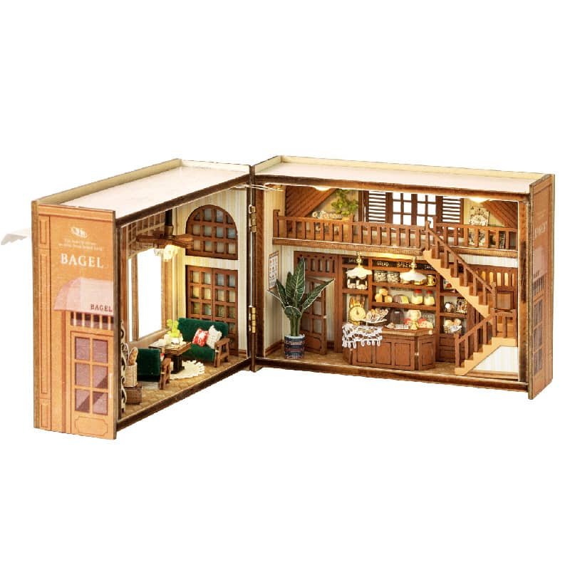 3D Model Wooden Miniature House Building Kit, Unique Handmade Gifts for Birthday - Image 5