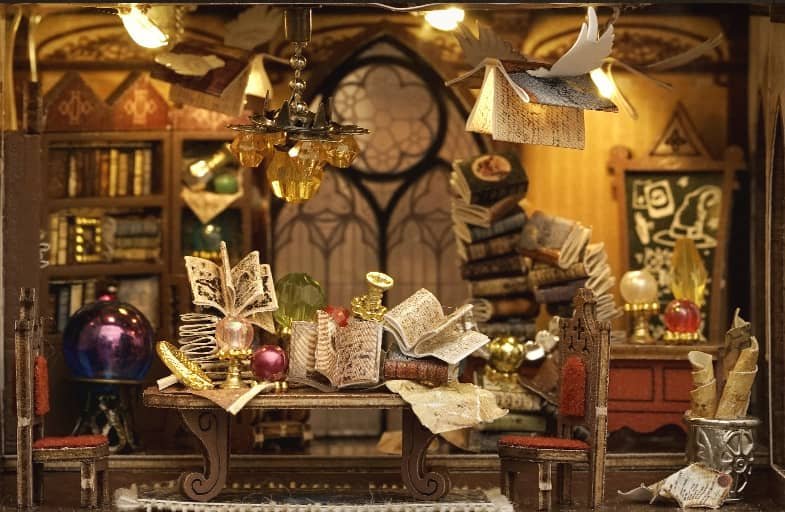 3D Model Wooden Miniature House Building Kit, Unique Handmade Gifts for Birthday - Image 4